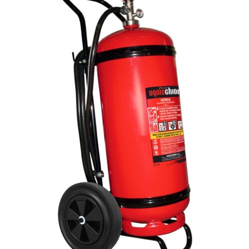 Gaśnica przewoźna proszkowa 50 kg AP-50x ABC/E