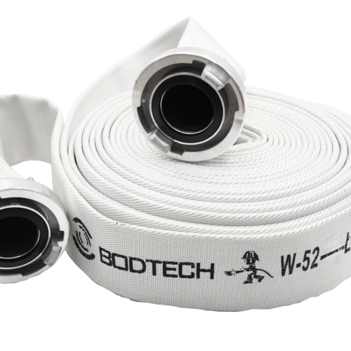 Wąż hydrantowy H-52/15 ŁA CNBOP Bodtech z łącznikami AL