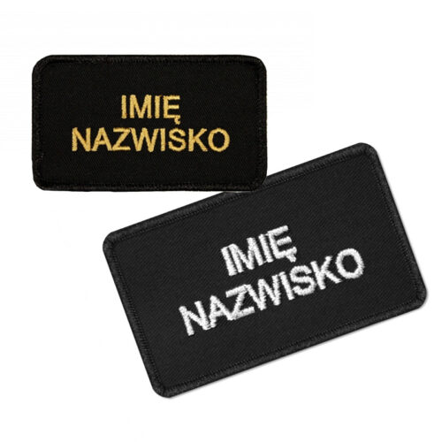 Identyfikator imienny haftowany PSP OSP