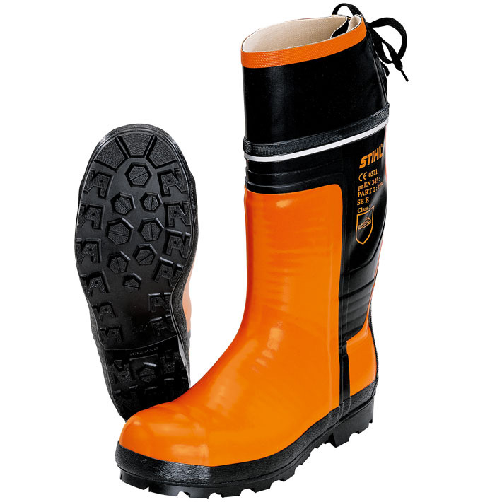 Buty ochronne kalosze SPECIAL do pracy z pilarką STIHL