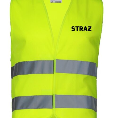 Kamizelka ostrzegawcza odblaskowa STRAŻ REMIZA