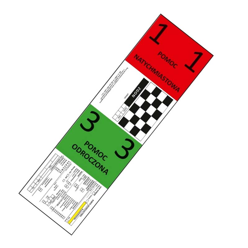 Karta segregacyjna TRIAGE EMERMED 0028