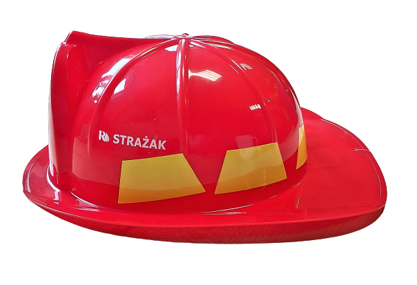 Hełm strażacki dziecięcy STRAŻAK RESQUE FIRE SQUAD - obrazek 2