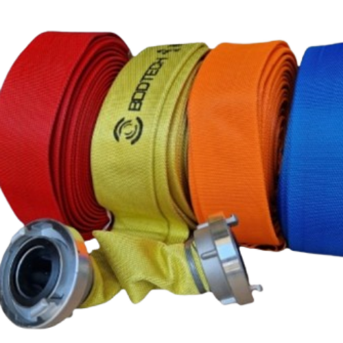 Wąż tłoczny W-52-20-ŁA PCV CNBOP Bodtech do pomp pożarniczych KOLORY