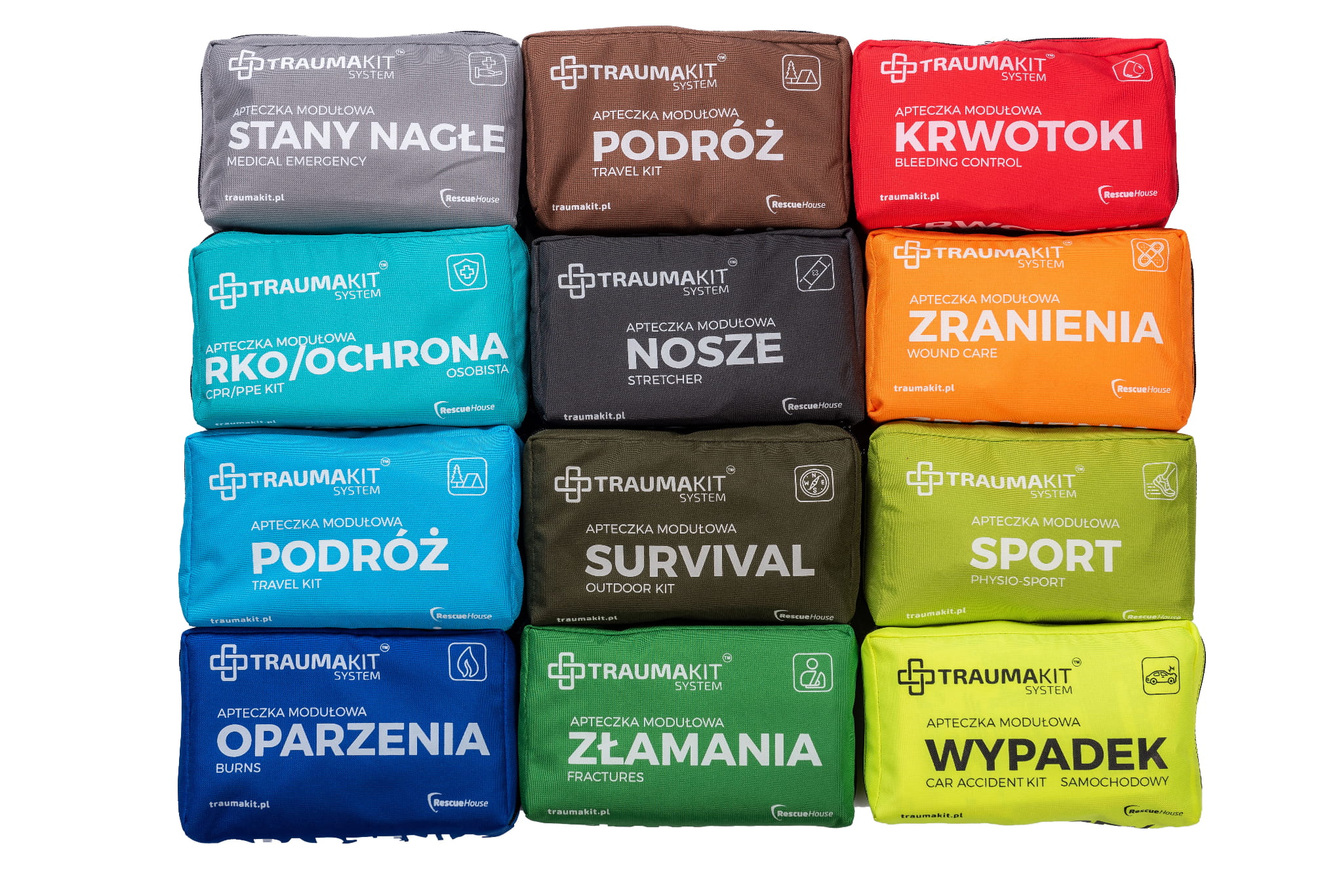 TRAUMA KIT Stany Nagłe (S) apteczka modułowa - obrazek 5