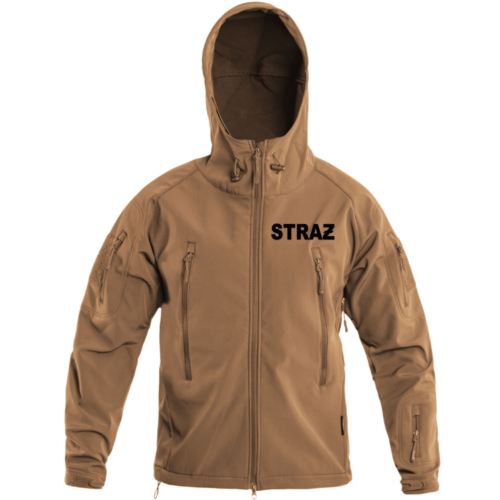 Kurtka softshell piaskowa STRAŻ FALCON COYOTE