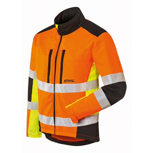 Kurtka z ochroną antyprzecięciową i elementami odblaskowymi Protect MS STIHL