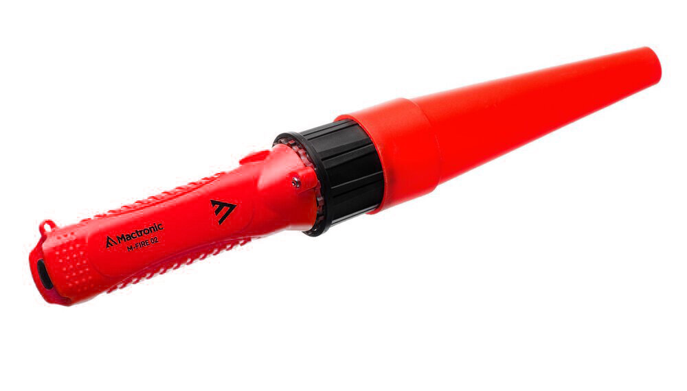 Latarka sygnalizacyjna M-FIRE 02 HL z nakładką sygnalizacyjną