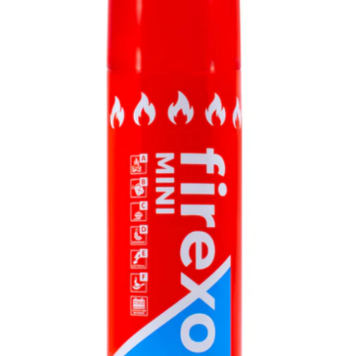 MINI gaśnica aerozol 150 ml FIREXO (pożary ABCDEF oraz akumulatory jonowo-litowe)