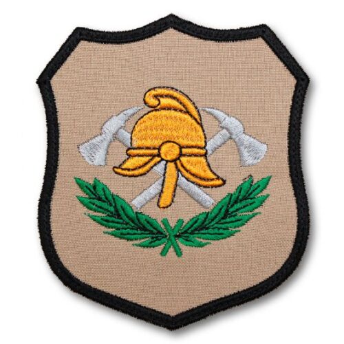 Emblemat haft logo PSP, OSP, MDP na rzep piaskowy