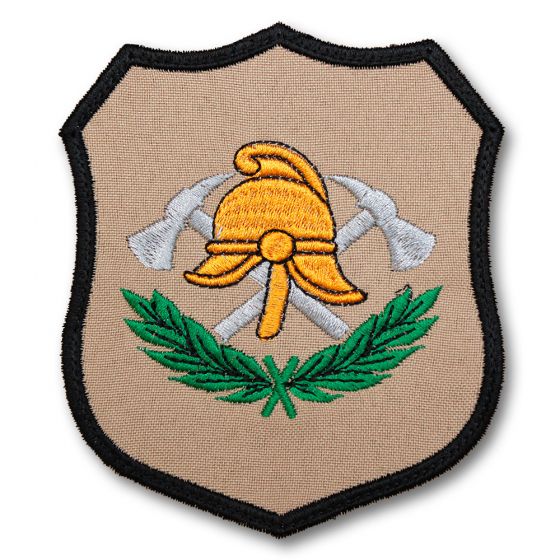 Emblemat haft logo PSP, OSP, MDP na rzep piaskowy