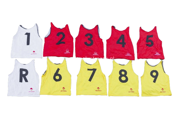 Oznaczenia funkcyjnych - plastrony - numery startowe 10 sztuk na zawody MDP