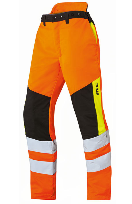 Spodnie pilarza z ochroną antyprzecięciową i elementami odblaskowymi Protect MS STIHL