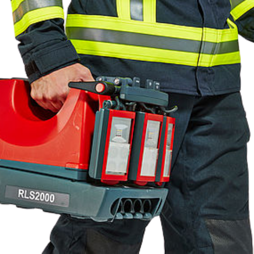 Przenośny akumulatorowy system oświetleniowy RLS 2000 Rosenbauer