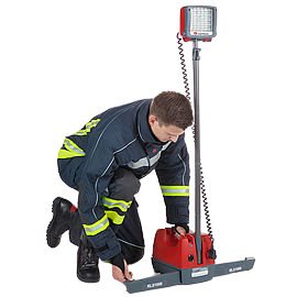 Przenośny akumulatorowy system oświetleniowy RLS 1000 Rosenbauer z opcjonalną ładowarką - obrazek 4