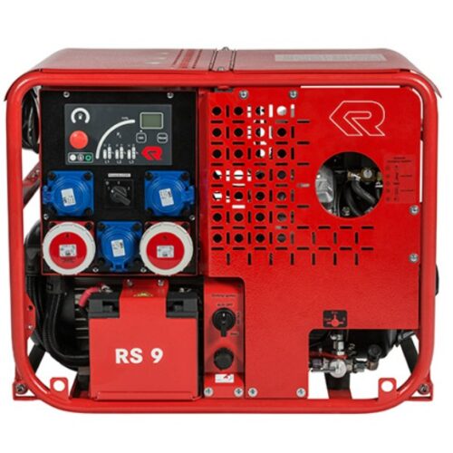 Agregat prądotwórczy RS 9 (9kVA) z rozrusznikiem elektrycznym i monitoringiem izolacji