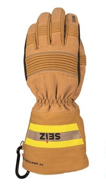 Rękawice strażackie SEIZ Fire Fighter Anatomic PBI długi mankiet