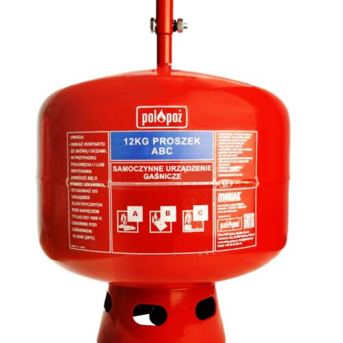 Samoczynne urządzenie gaśnicze 12 kg SUG-12X ABC