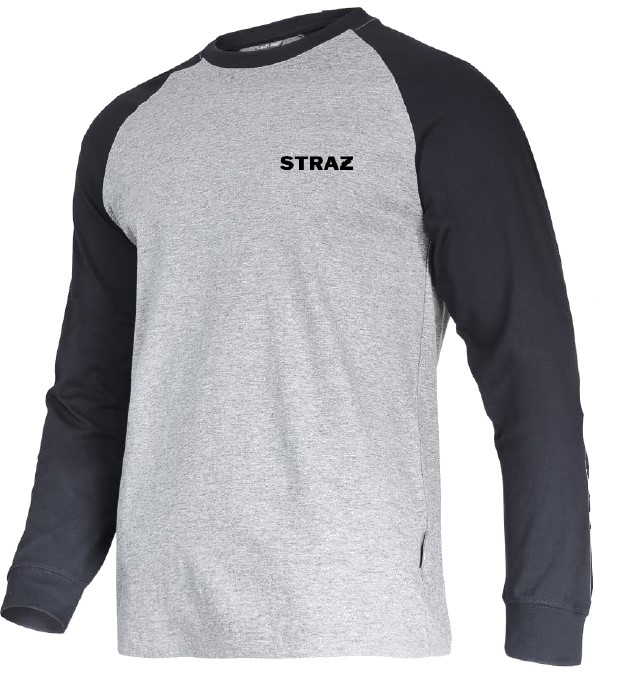 Bluza t-shirt z długim rękawem 100% bawełna STRAŻ REMIZA