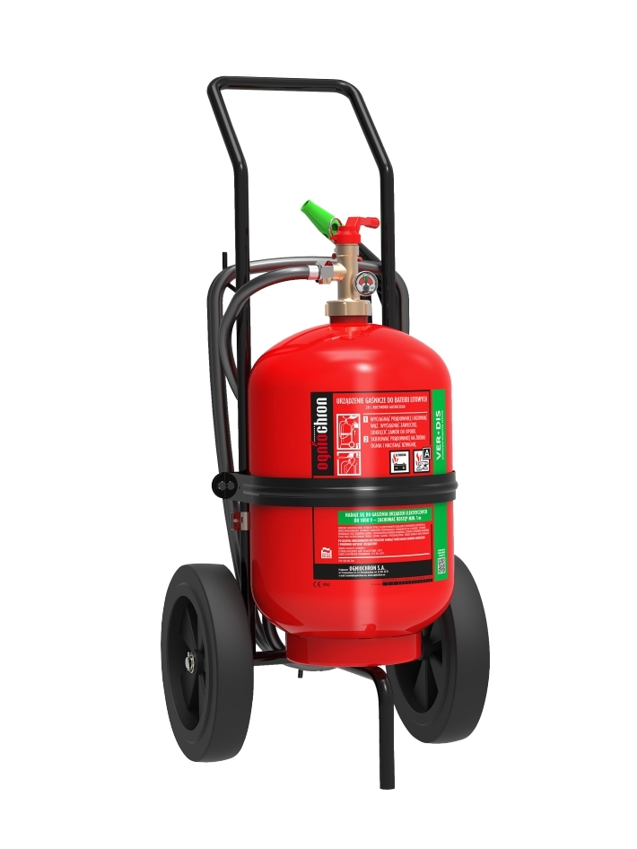 Urządzenie gaśnicze VER-DIS 20x do baterii litowych powyżej 750 Wh