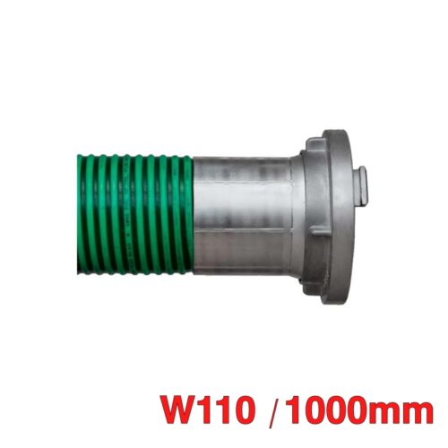 Wąż ssawny PCV 110-Ł z łącznikami Supron 3