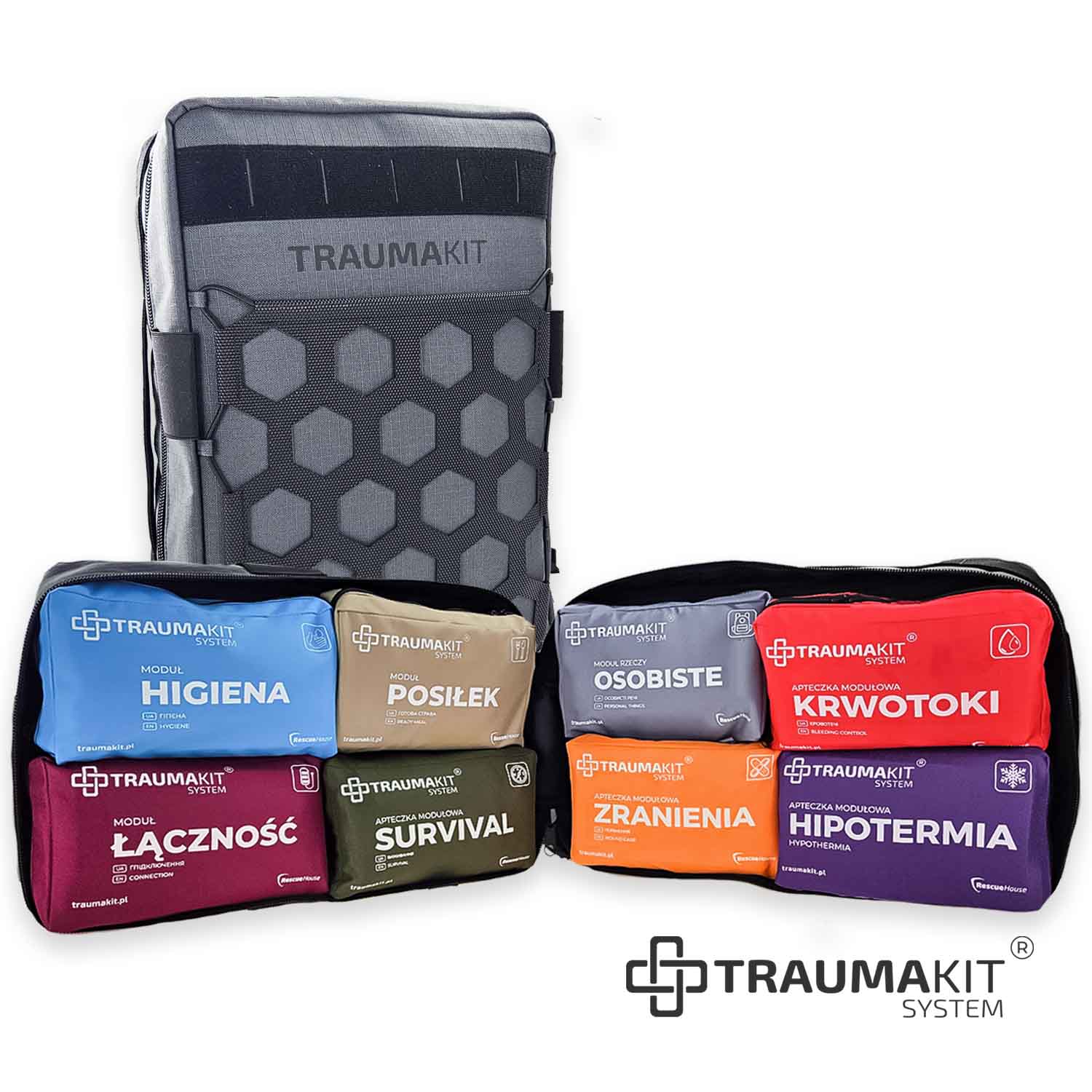 Plecak ewakuacyjny - Zestaw ETK (Evacuation Trauma Kit)