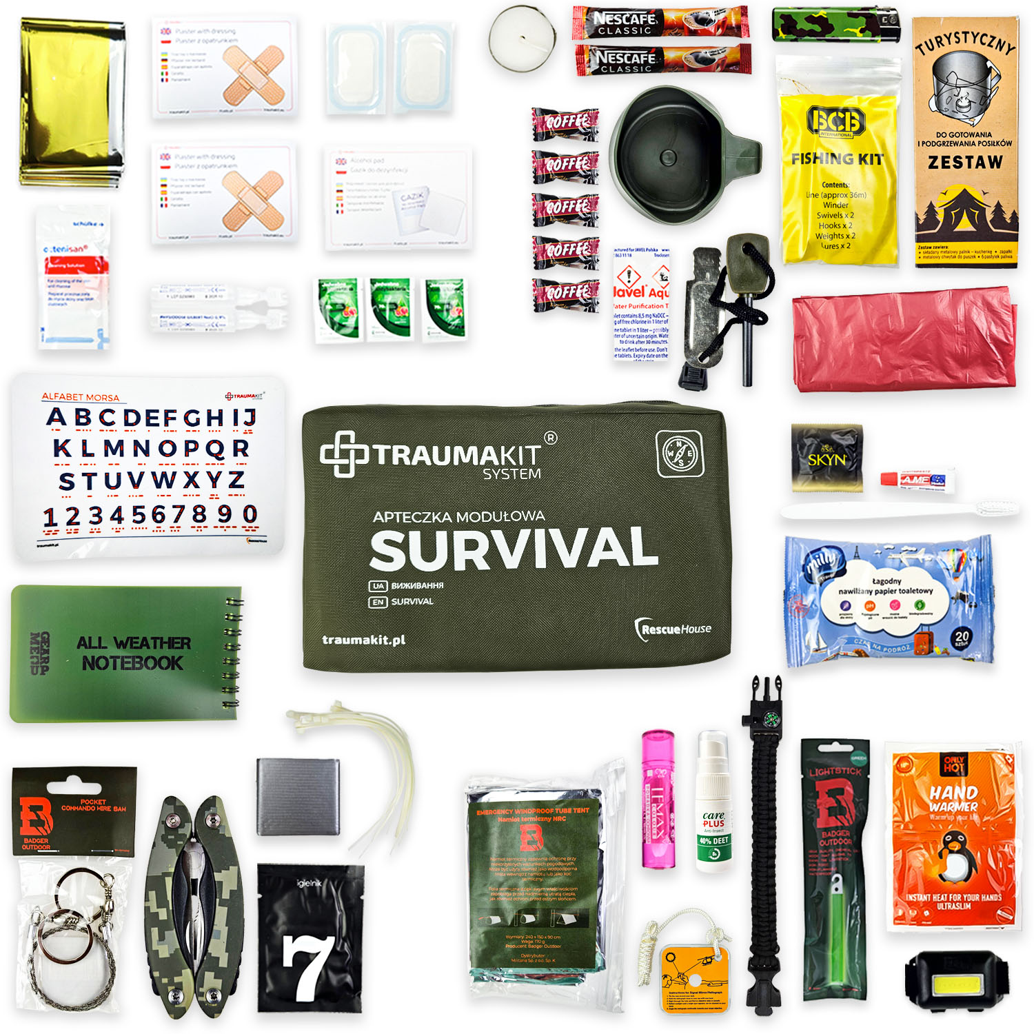 Plecak ewakuacyjny - Zestaw ETK (Evacuation Trauma Kit) - obrazek 11