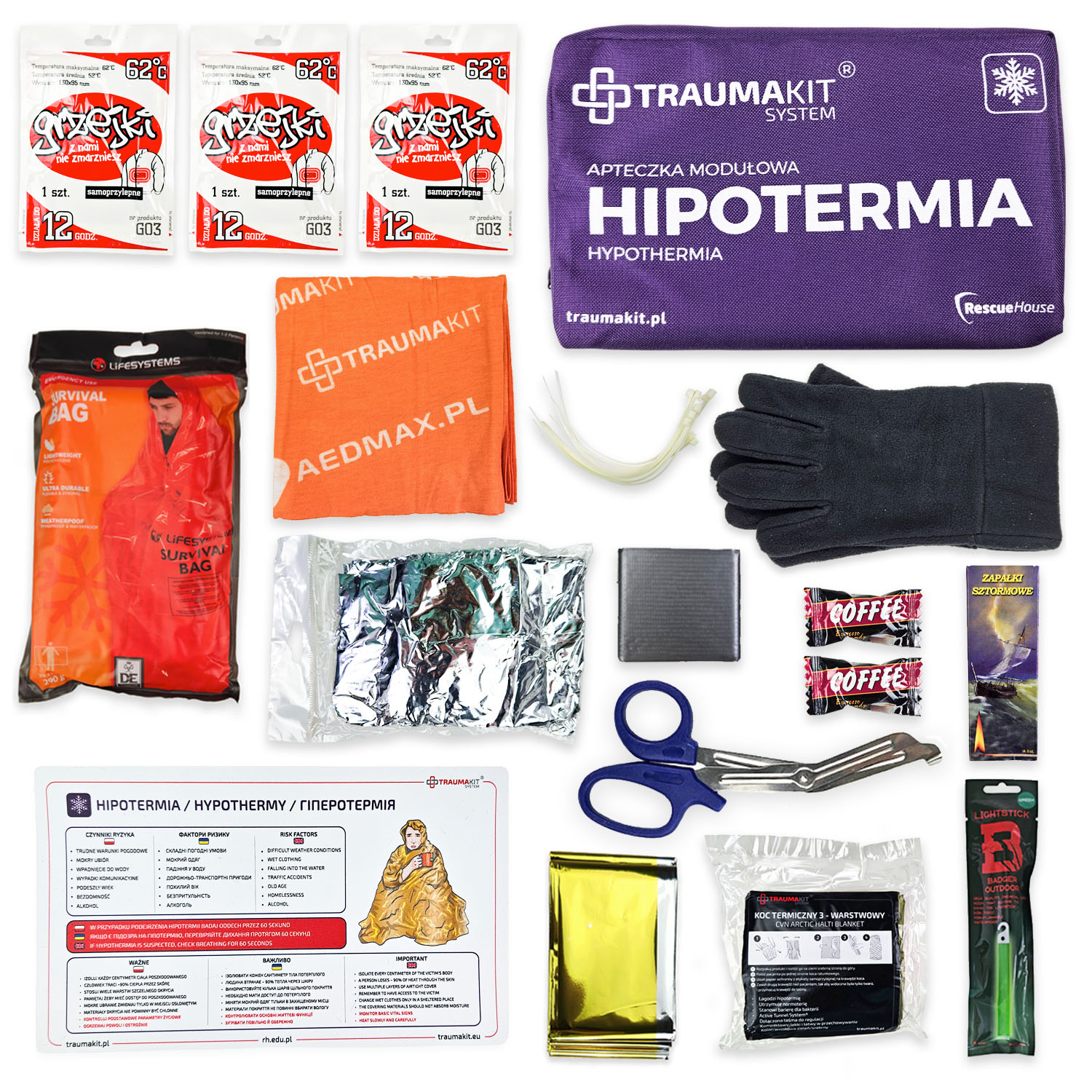 Plecak ewakuacyjny - Zestaw ETK (Evacuation Trauma Kit) - obrazek 15